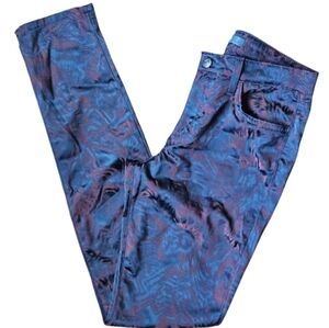 📌182 JOE'S JEANS PATTERN PRINT SKINNY FIT PANTS WOMEN'S SIZE 29